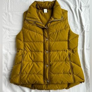 Women's J. Crew down puffer vest